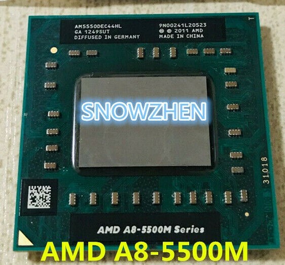 AMD A8-5500M CPU A8-Series Quad-Core 2.1GHz 4M Socket FS1 Processor