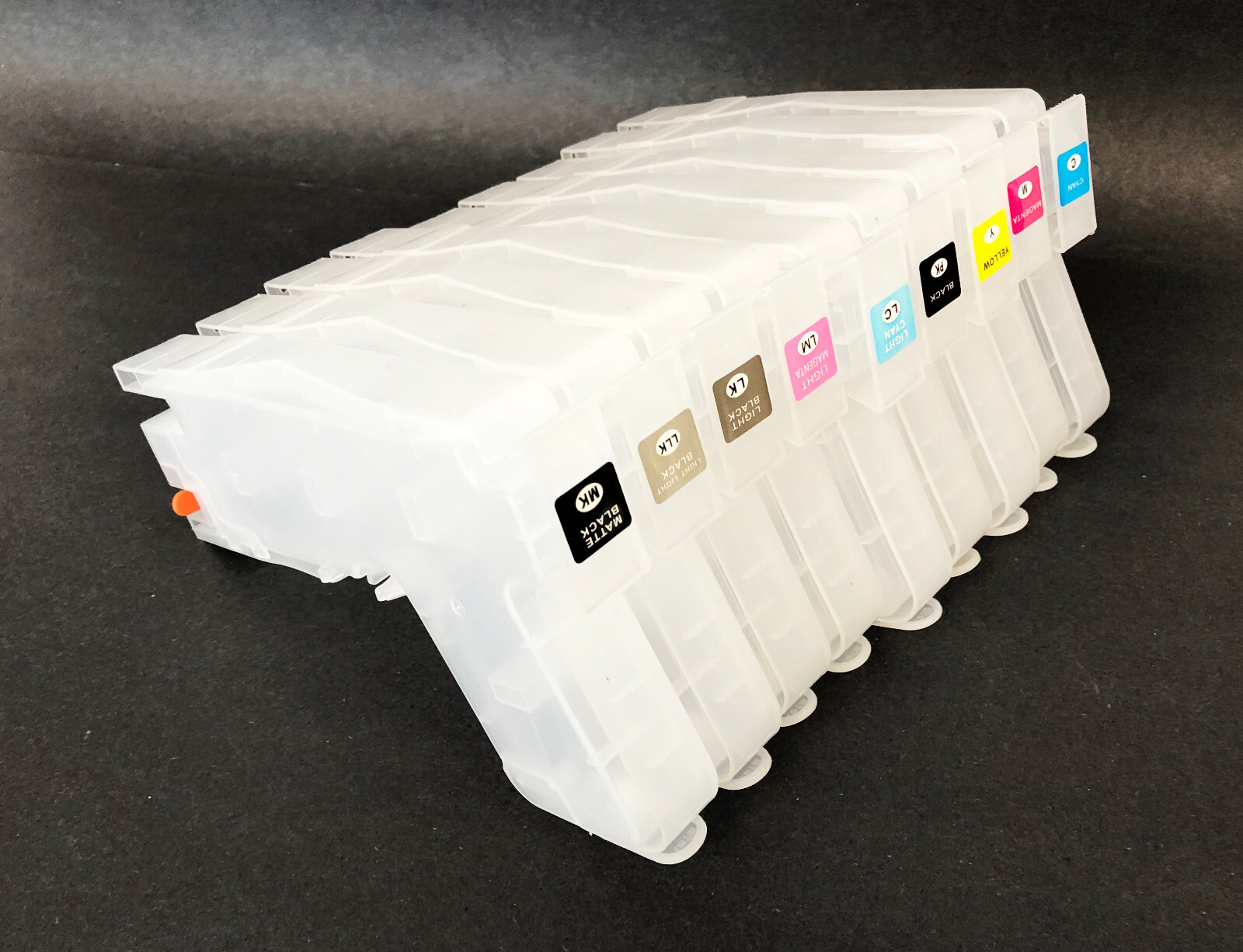Set9 Refillable Ink BIG Cartridges Epson Stylus Pro 3880/3800/P800/P600 Chipless