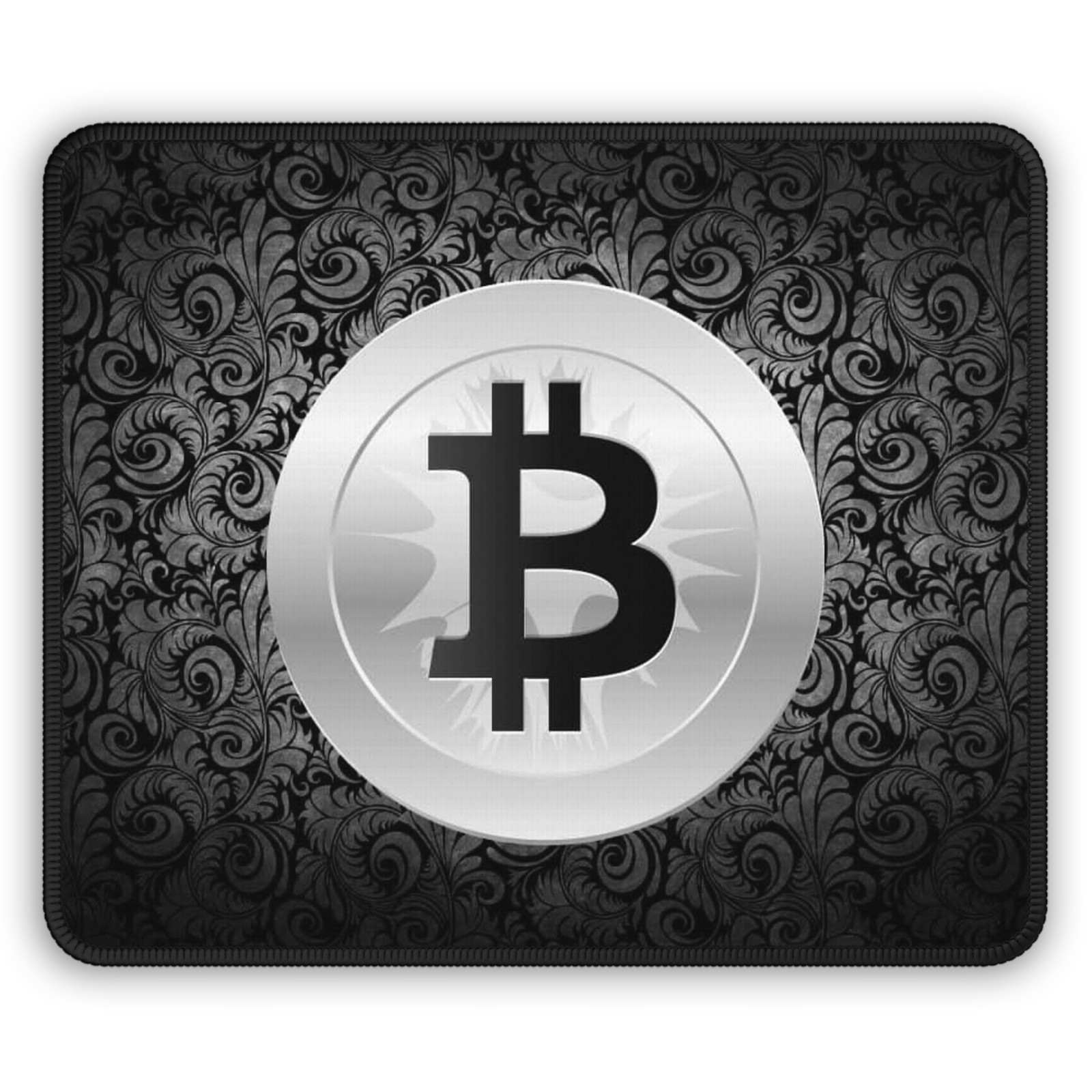 Bit coin Mouse Pad BTC Cryptocurrency Trading Office Desk Gaming Mouse Mat