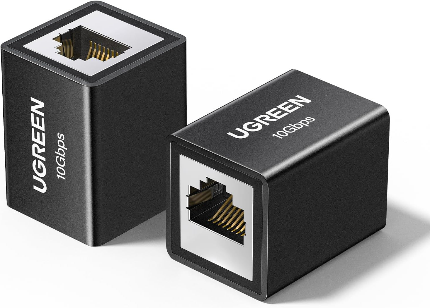 UGREEN Ethernet Coupler 10Gbps, Aluminum Alloy Shell, Space Grey