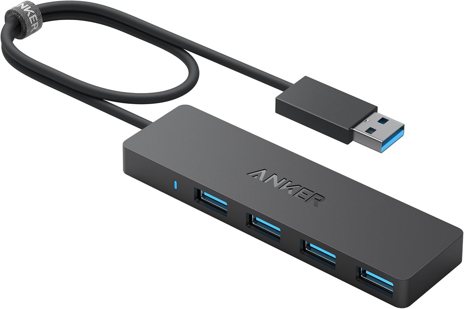 USB Hub, 4-In-1 USB Splitter, 4 USB-A Ports with 5Gbps Data Transfer