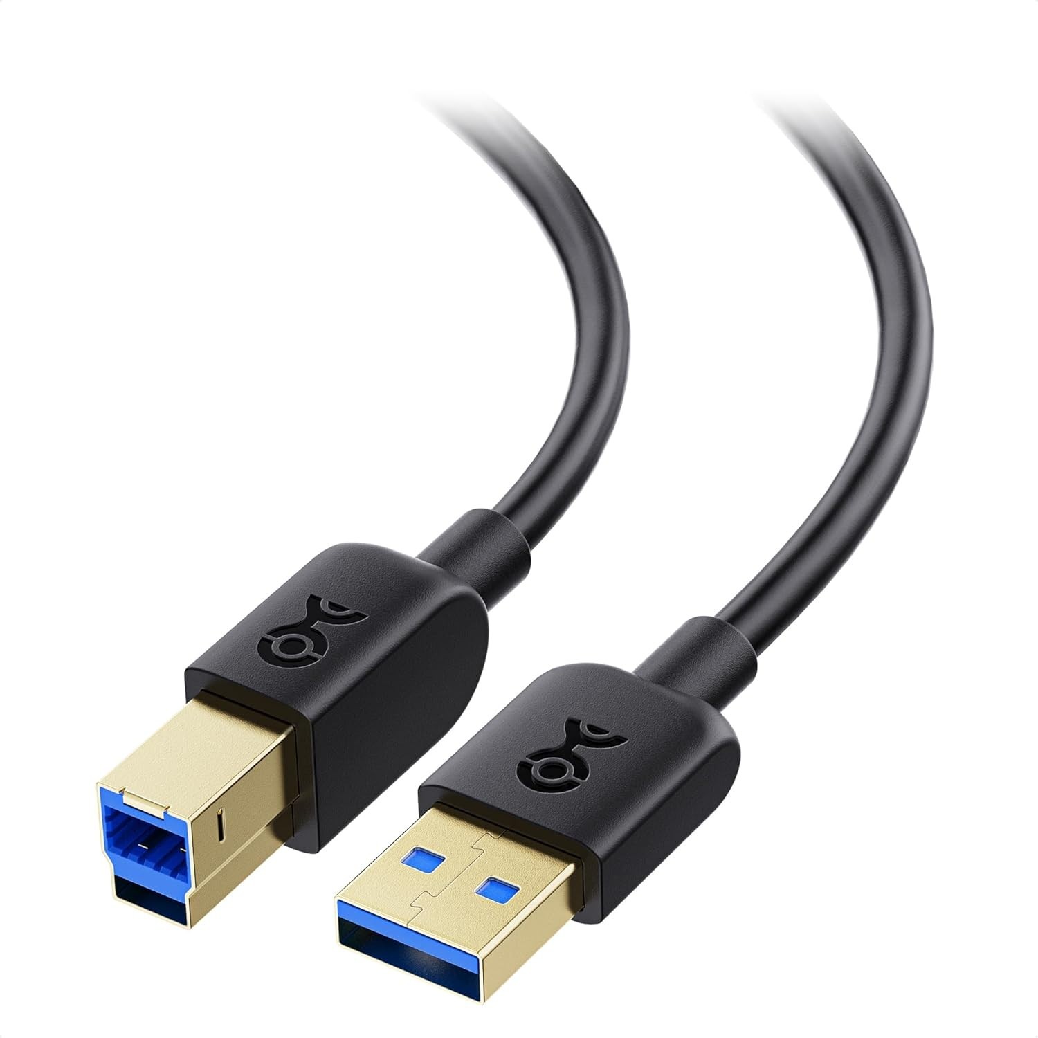 NEW Cable Matters Super Speed USB 3.0 Type A to B 5Gbps 200007-Black-15 Feet