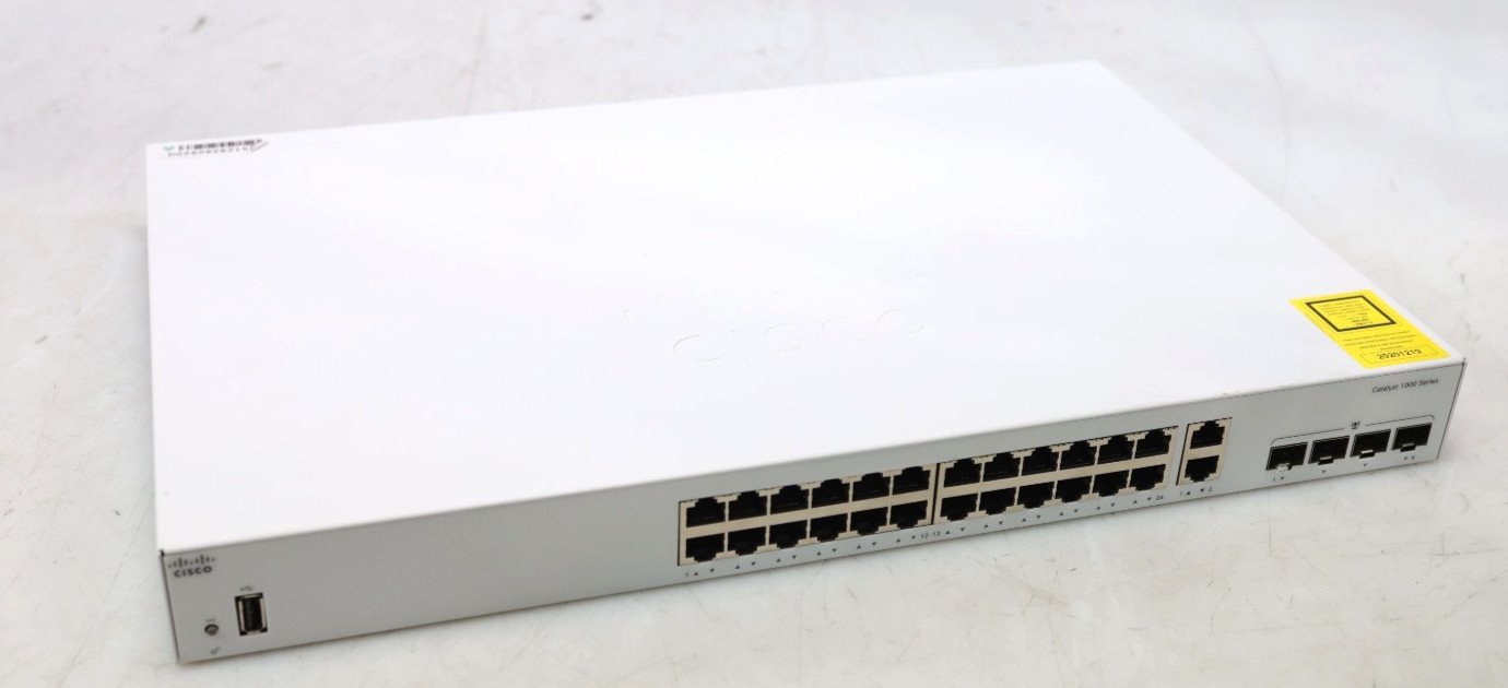Cisco Catalyst 1000 C1000FE-24T-4G-L Fast Ethernet Switch No POE