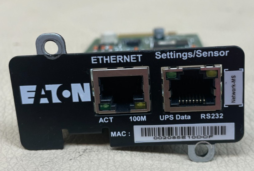 Eaton Network Management Card MS 710-00255-08