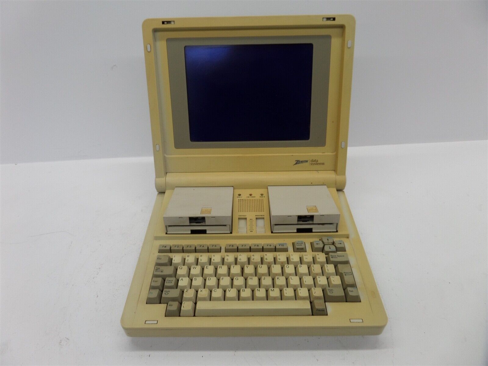 Vintage Zenith Data Systems ZFL-181-93 Laptop Computer