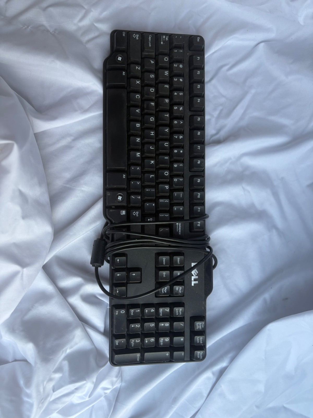 Dell Keyboard Model L100, Corded, Black