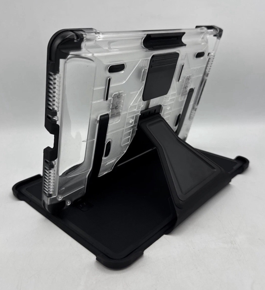 PIVOT A20A Rugged Case Clear Body Black Clip PC-A20A-CBLK for iPad Air 11 Pro 11