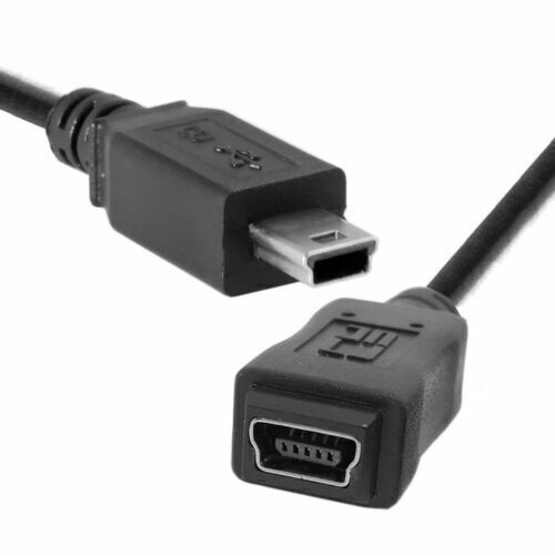 CY 5Pin Mini USB 2.0 Male to mini usb Female Extension data cable  0.5m 5Pin M-F