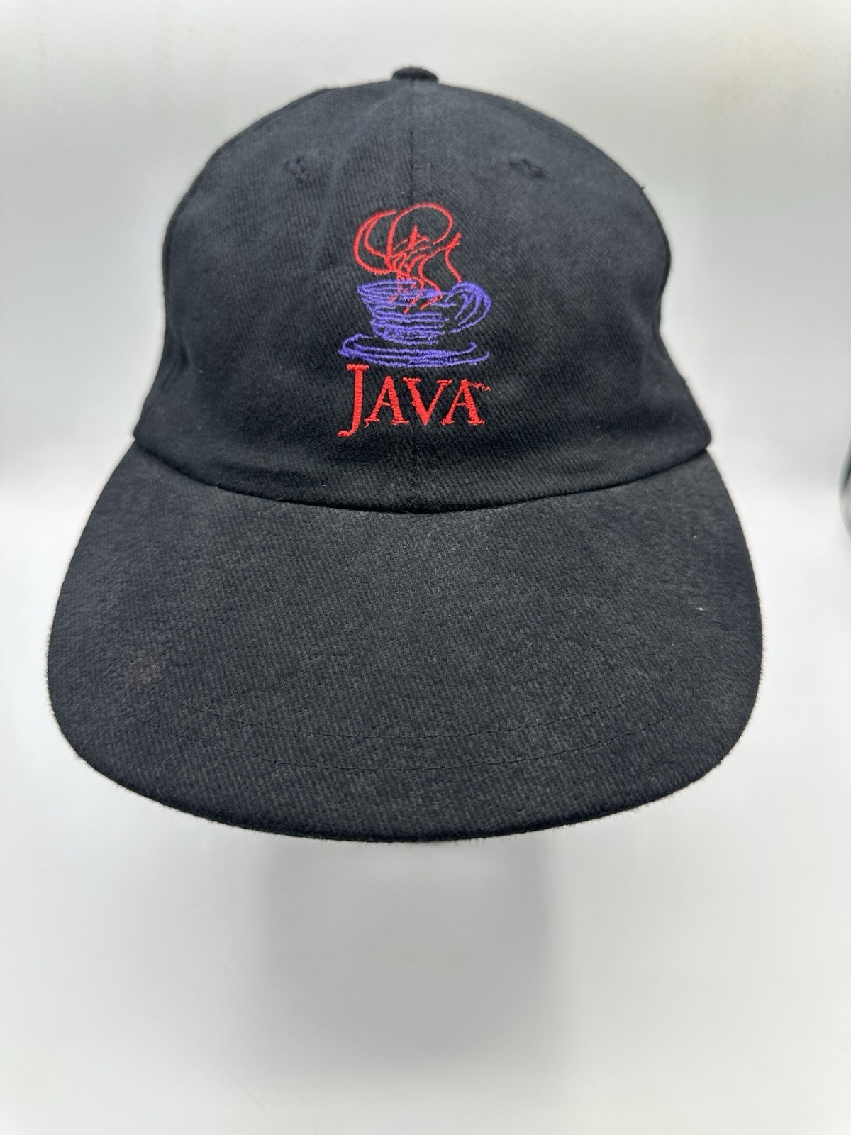 RARE Vintage Sun Microsystems Java Cap 1990s Silicon Valley Tech Promo Hat
