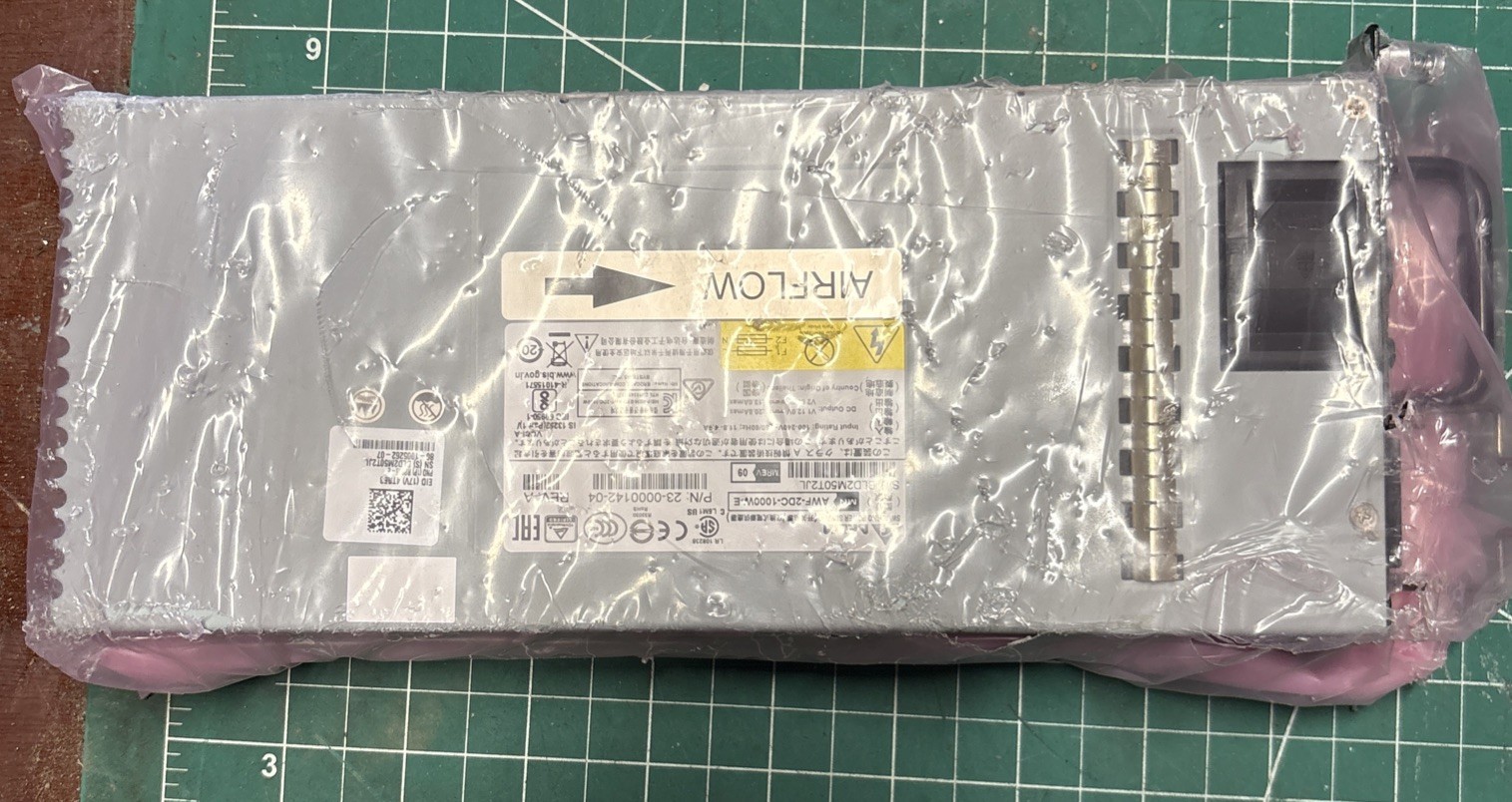  Delta Switching 1000W Power Supply AWF-2DC-1000W-E 23-0000142