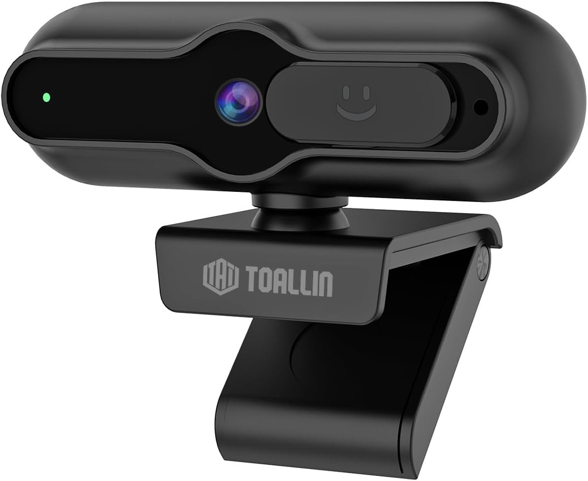 4K Webcam for Streaming, 1080P@60FPS, PDAF Autofocus