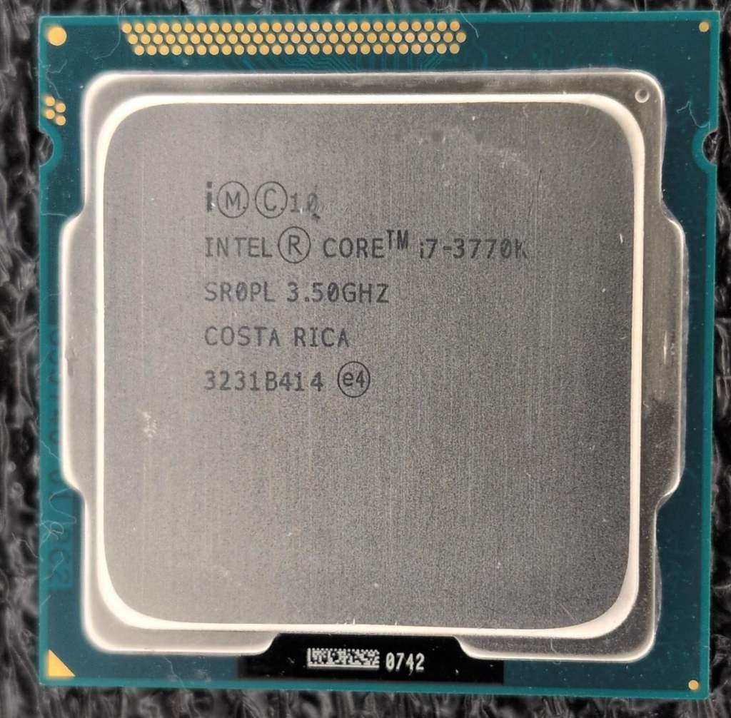 Intel Core i7-3770K SR0PL 3.5GHz 8MB 5GT/s 4cores LGA1155