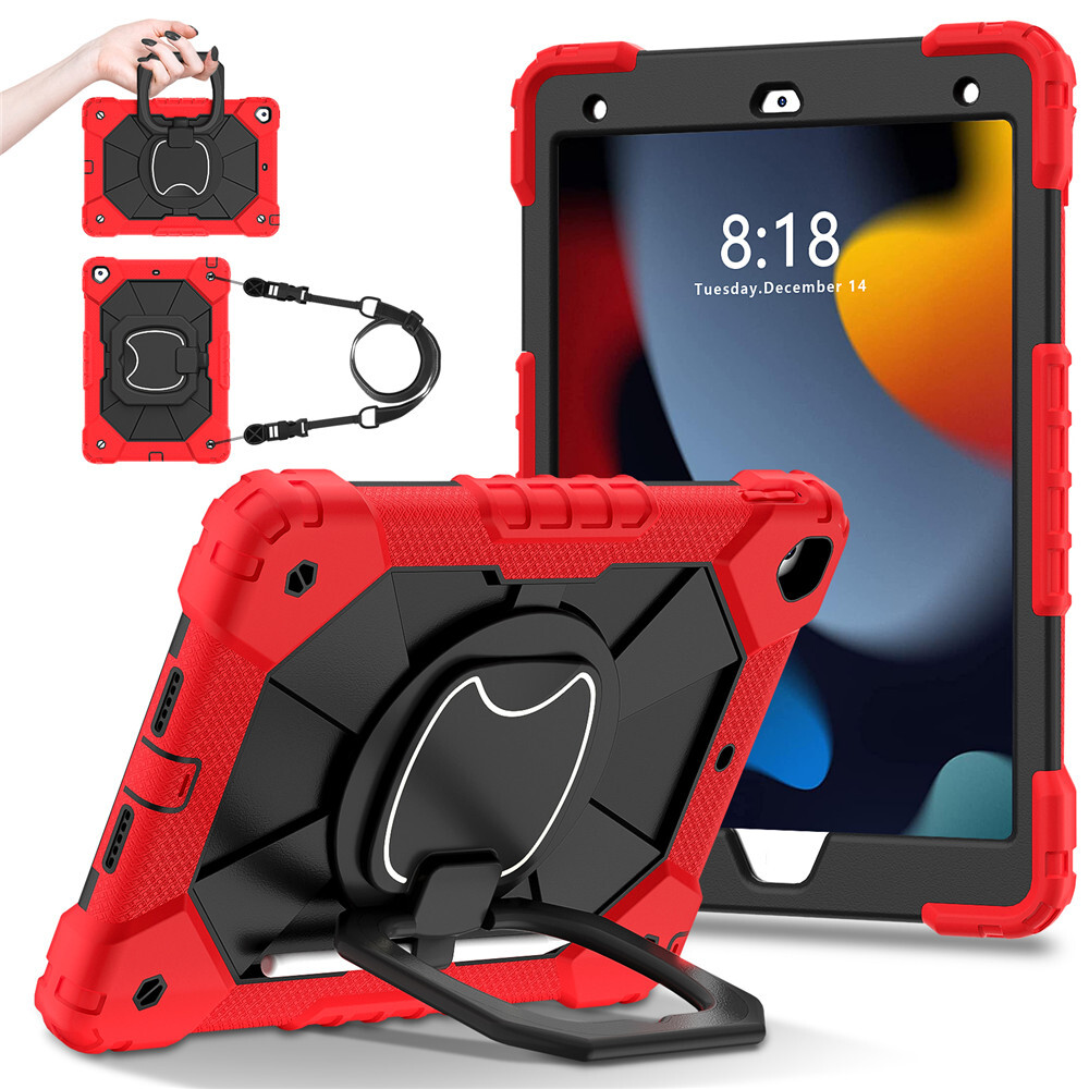 For iPad 5/6/7/8/9/10th Gen Air Pro 2024 Case Kids Heavy Duty Shockproof Cover