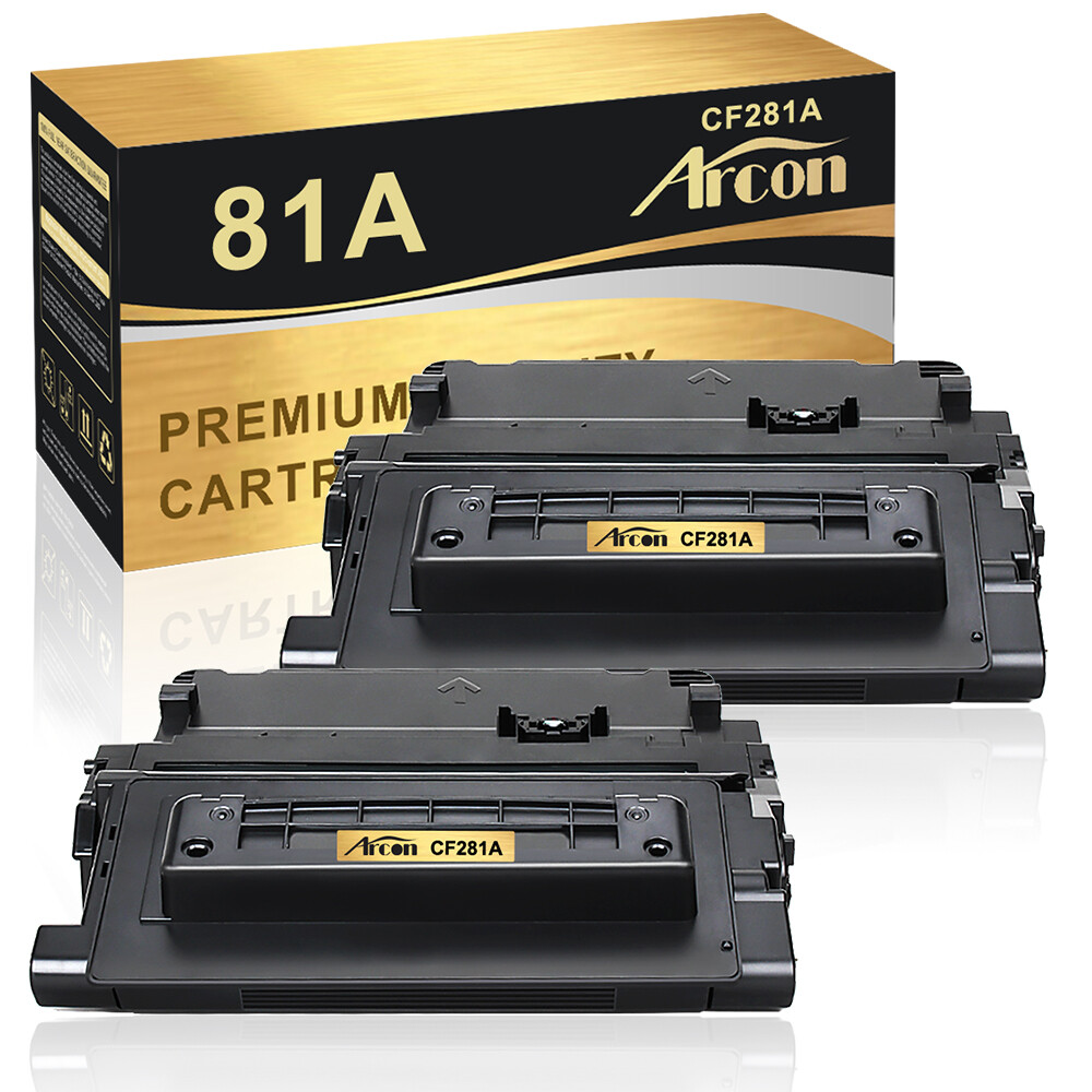2 Pack CF281A Toner Cartridge For HP Enterprise M604DN M605X M604DN MFP M630f