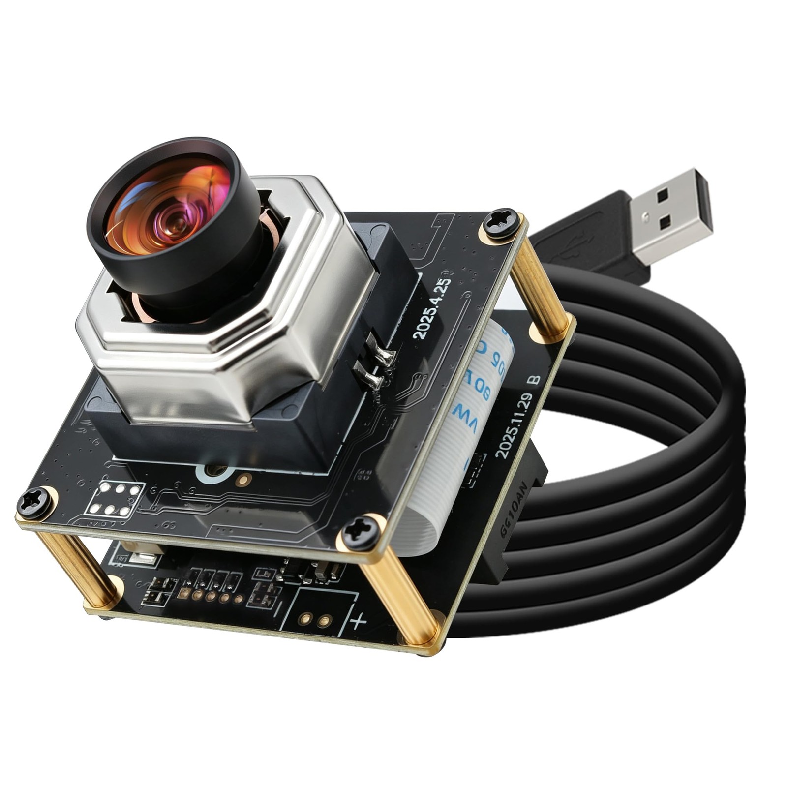 IFWATER 20MP Autofocus USB3.0 Camera Module,5K 3840P 85° HFOV Wide Angle No D...