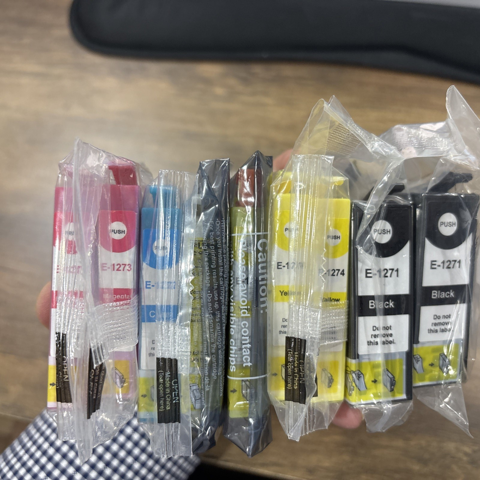 E-Z Ink New In Plastic Ink Cartridge Replacement for Epson 127 T127 9 pack