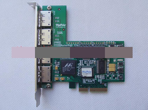 1pc used HighPoint RocketRAID 2314 RR2314LF array card