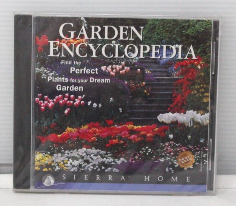 Garden Encyclopedia: Sierra Home (PC Windows 95) - NEW