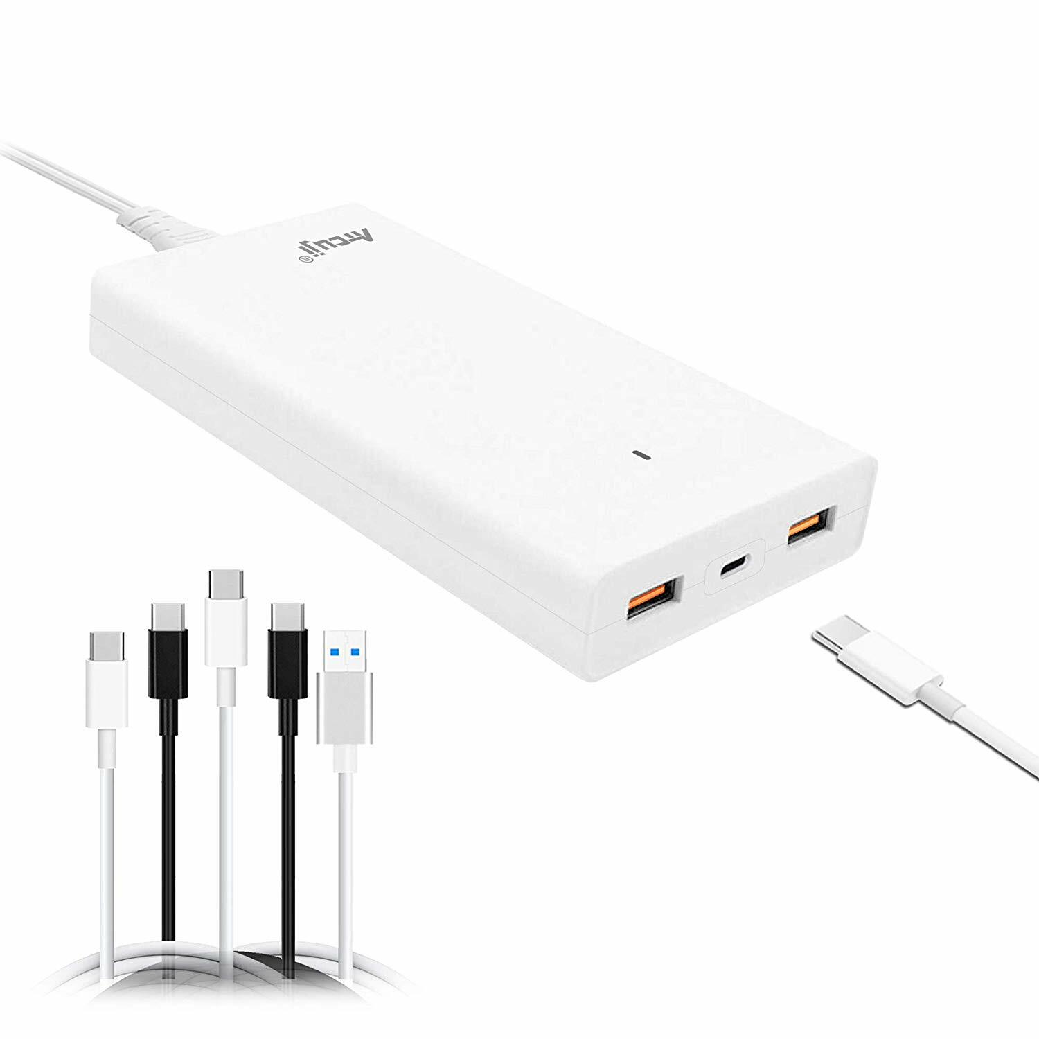 Atcuji 130W 90W Type C Power Supply Microsoft Surface Book 2 Laptop 3 Pro X 7