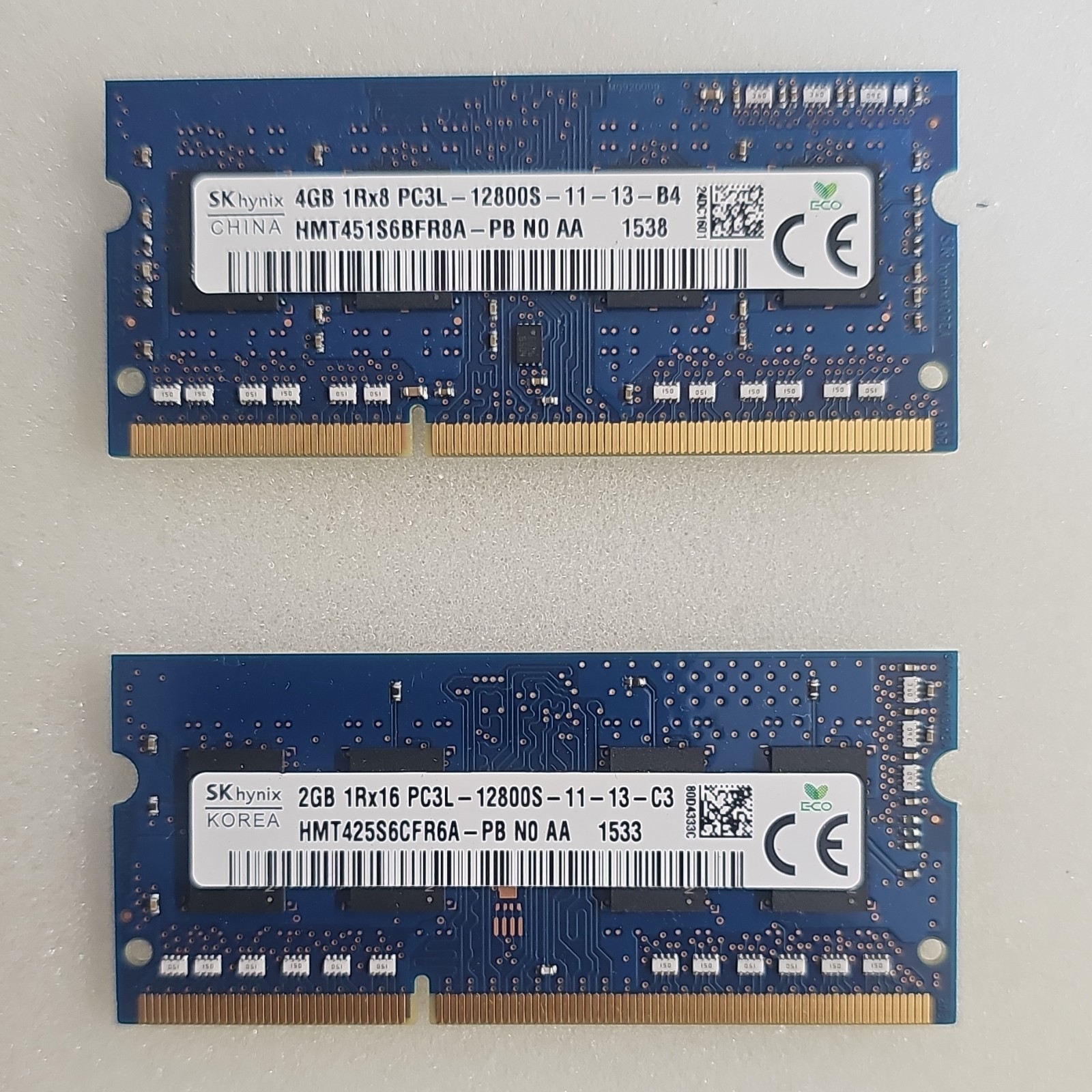 SK hynix 6GB (4GB+2GB) DDR3L-1600 SO-DIMM PC3L-12800S RAM 204-Pin