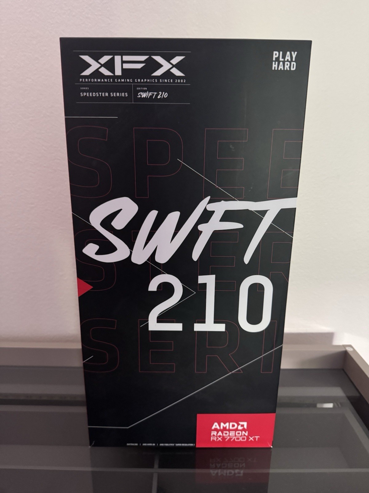 XFX Speedster Swift 210 AMD Radeon RX 7700 XT Graphics Card BOX ONLY