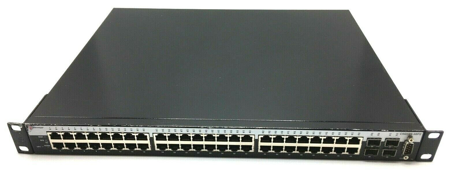 Enterasys C5G124-48P2 48-Port Managed Switch - TESTED