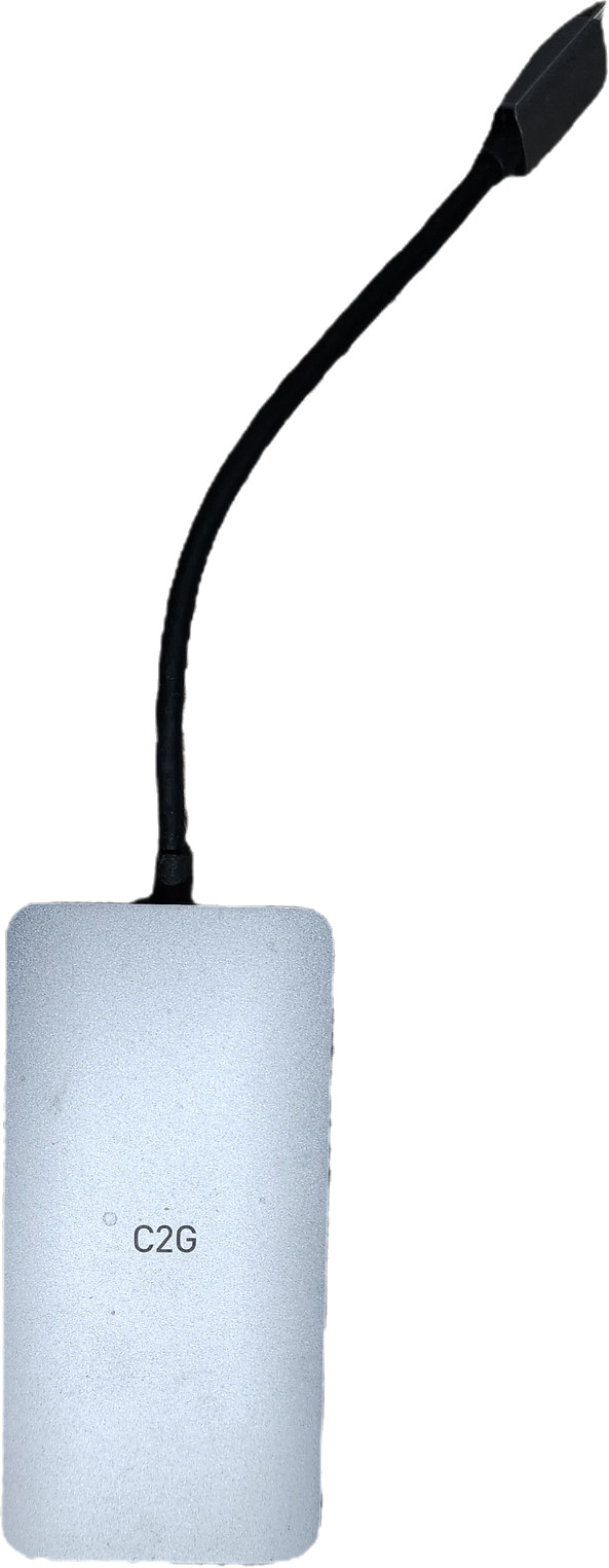 USB-C 4-in-1 Mini Dock with HDMI USB-A, Ethernet, & USB-C Power Delivery-C2G
