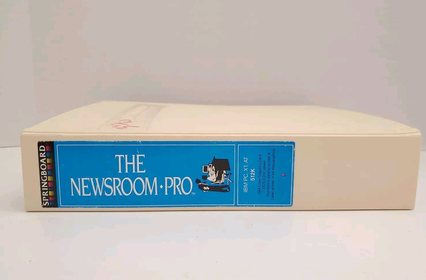 The Newsroom Pro by Springboard Software for IBM PC DOS 2.0 or Higher CIB