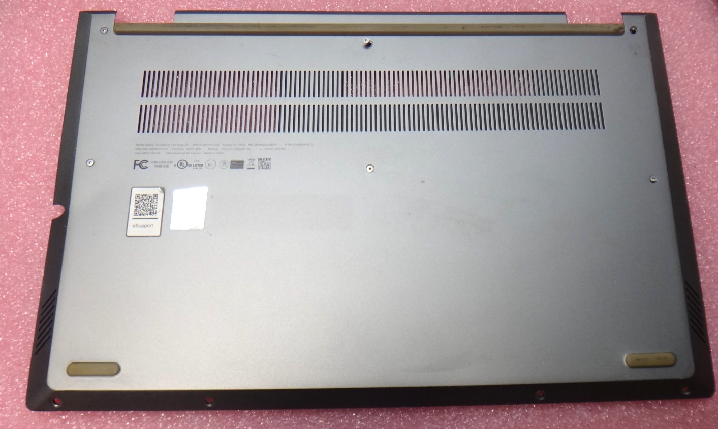 Genuine Lenovo ThinkBook 14s Yoga ITL 14" Bottom Case Base Cover AM375000320