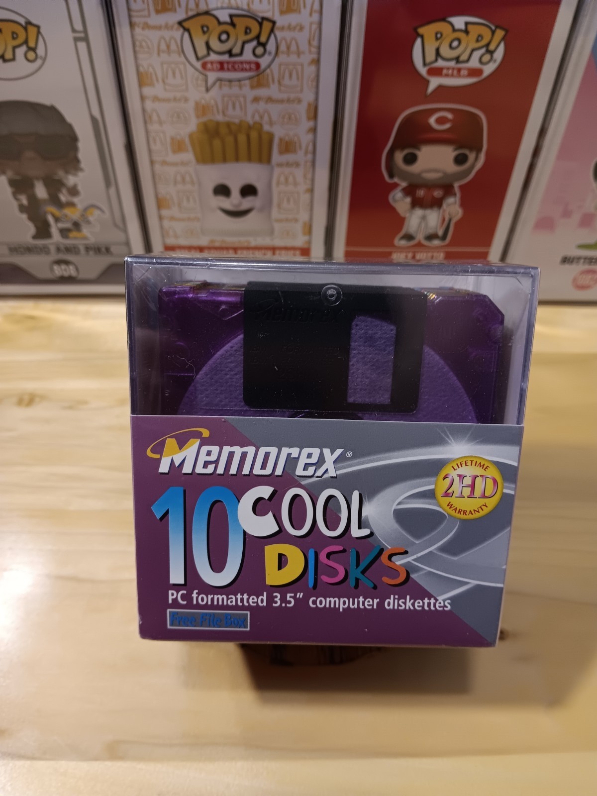 Memorex 10 Cool Disks PC Formatted 3.5" Computer Diskettes - Unopened SEALED