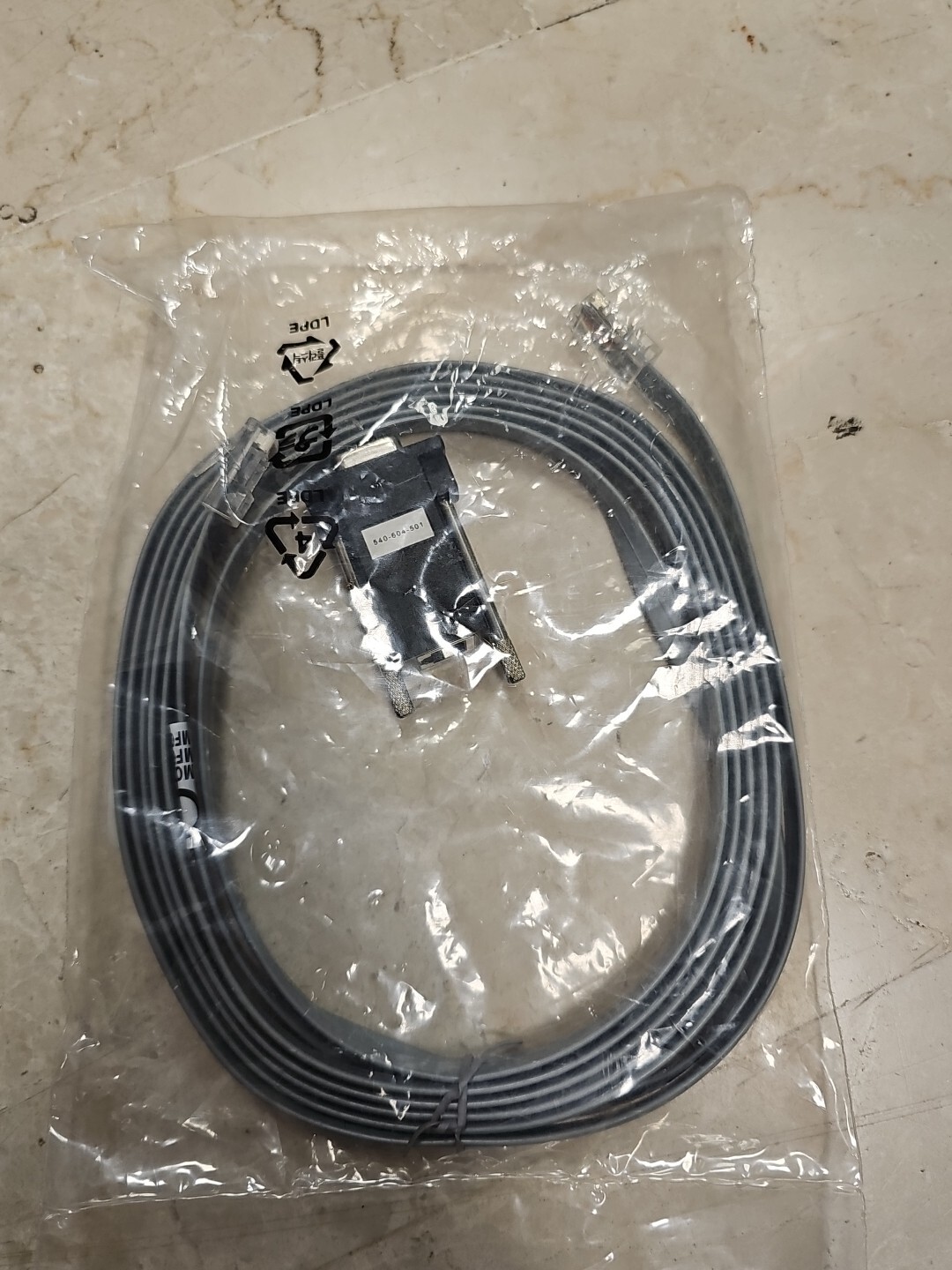 Avocent Dell HP RJ45 DB9 Female Null Modem Serial Admin Console Adapter Cable
