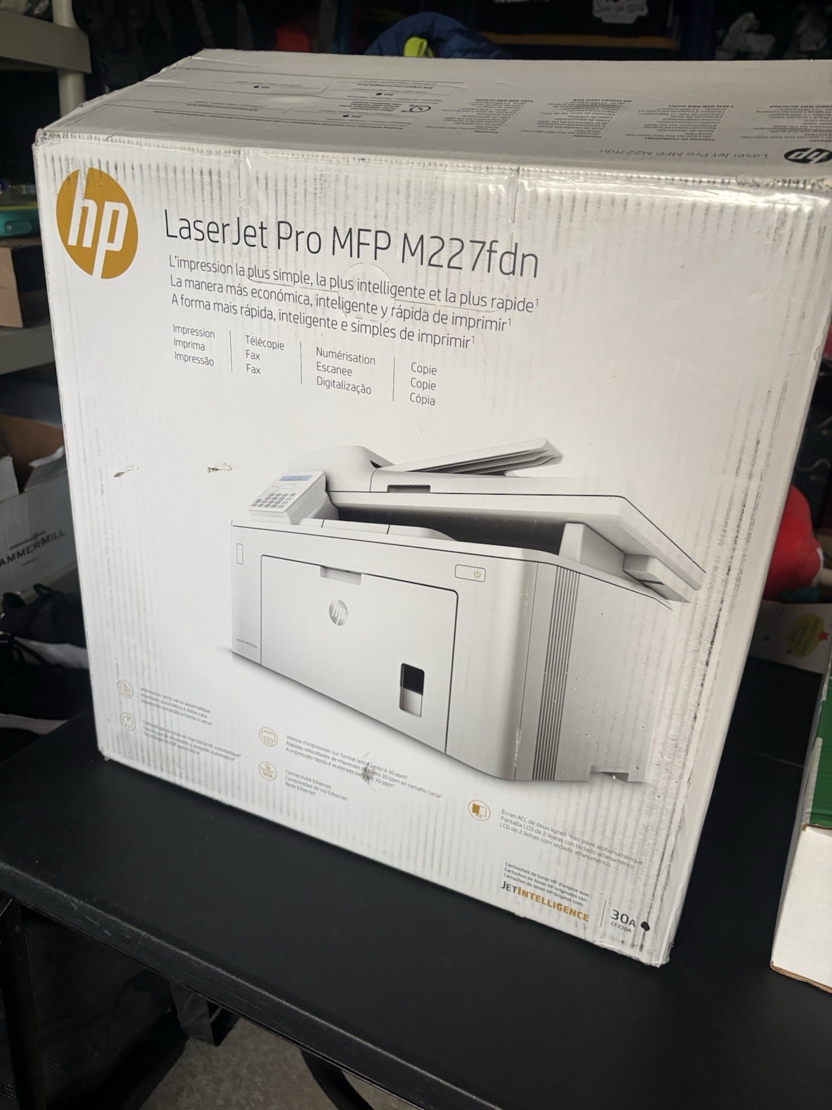 HP G3Q75A LaserJet M227fdw Multifunction Printer - New
