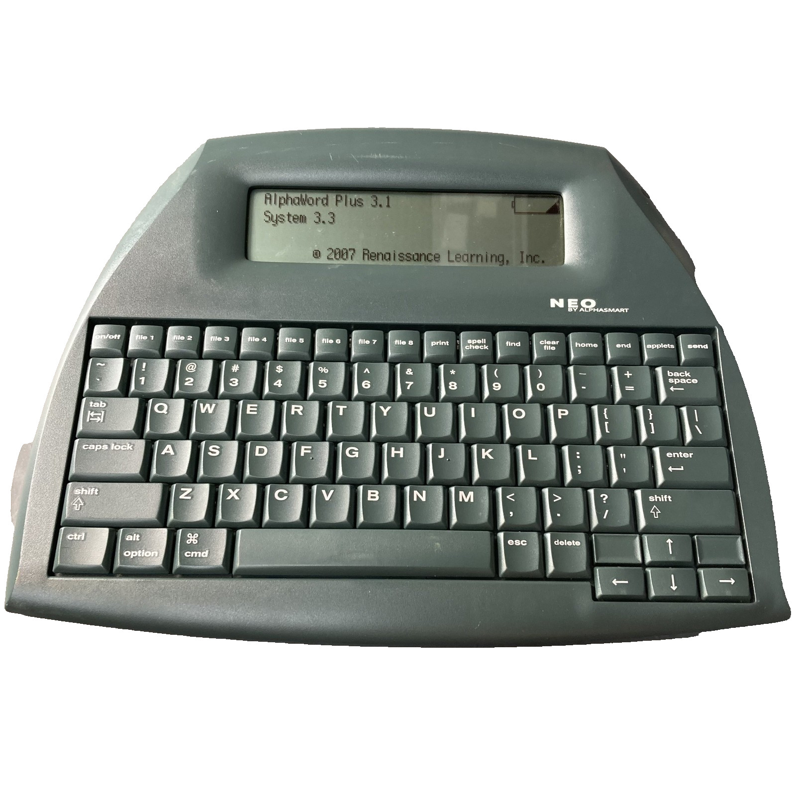 Alphasmart Neo Portable Word Processor Distraction-Free AA Battery Powered