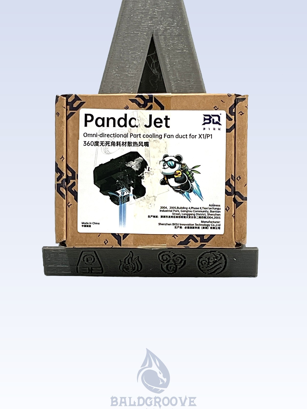 Biqu Panda Jet 3D Printer Part Cooling Fan Duct
