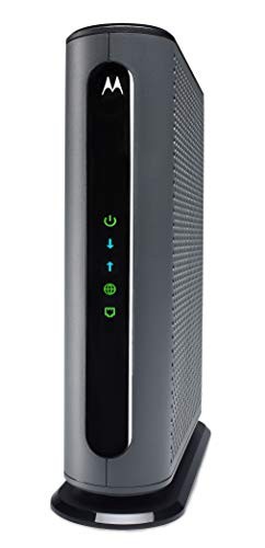 GRAY - MOTOROLA® MB7621 24X8 CABLE MODEM 7.25X2.25X7.25