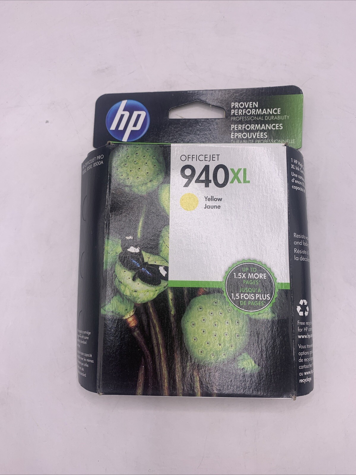 Genuine NEW HP 940XL Yellow Ink Cartridge Sealed
