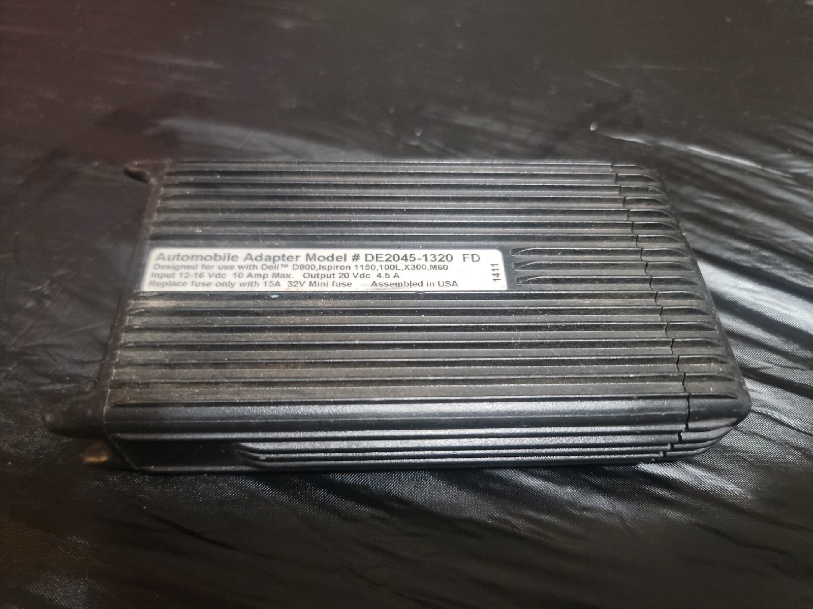 Genuine Lind DE2045-1320 FD DC/DC Automobile Adapter 20V 4.5A 90W