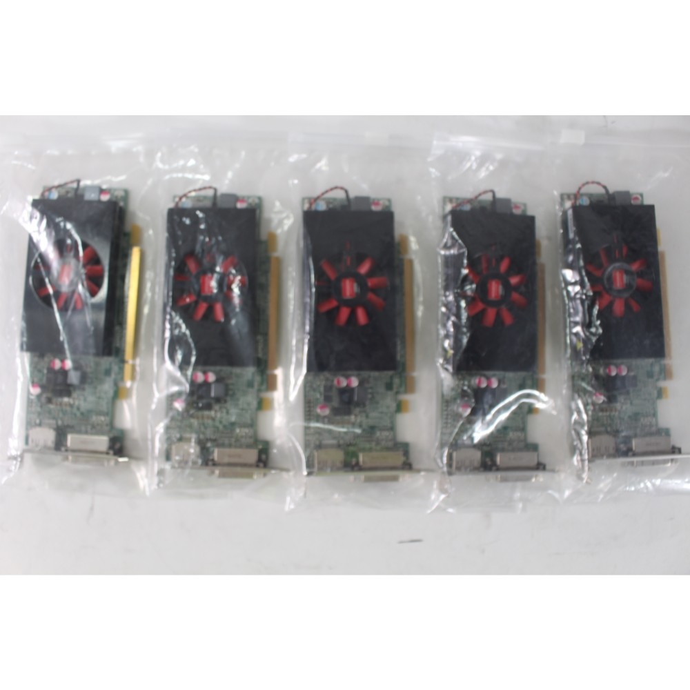 Lot of 5 - AMD Radeon HD 8570 Graphic Cards - Tested