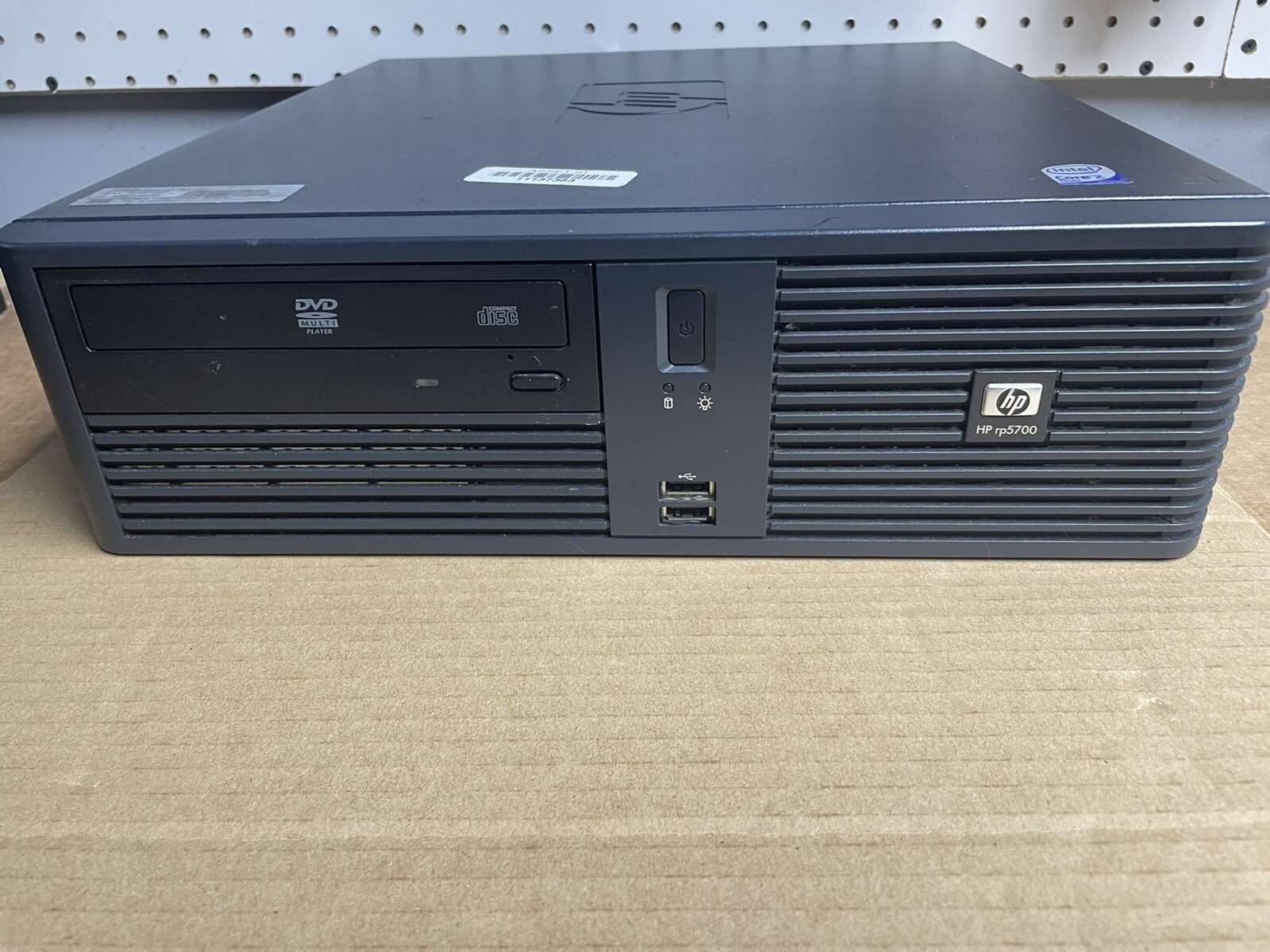 HP RP5700 Pentium Computer 80gb Hard Drive DVD 512mb No OS Intel Core 2 Duo 6400