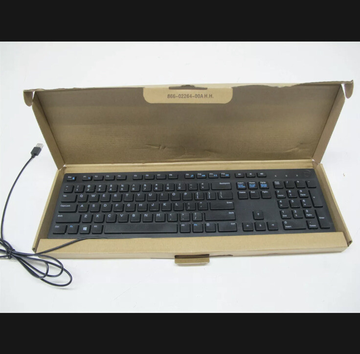 Dell KB216 -BK-US Black USB Wired Keyboard (Brand New)