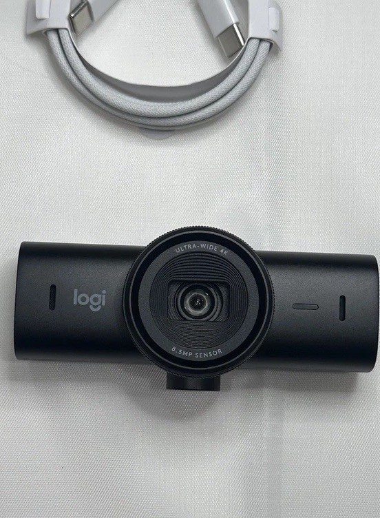 Logitech MX Brio Ultra HD 4K Streaming Webcam 1080p USB-C Web Cam Black 