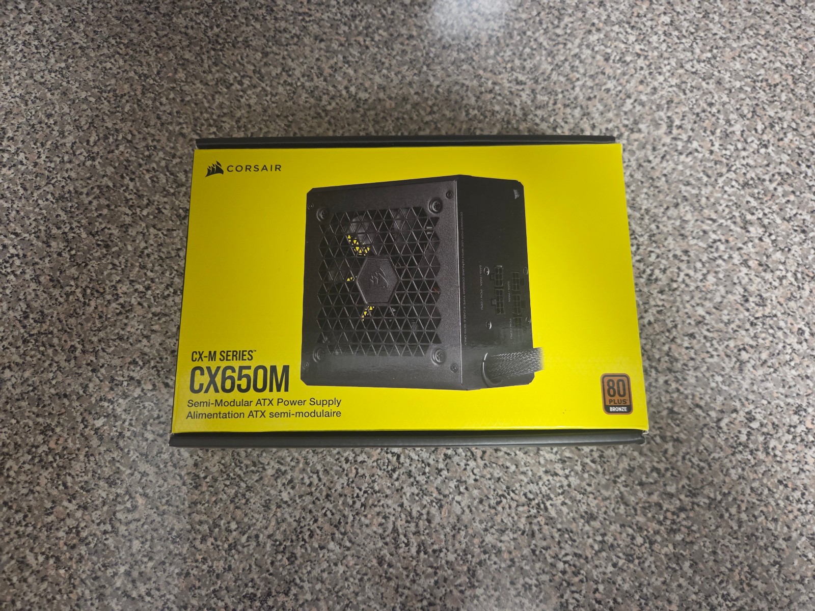 Corsair CX-M Series CX650M Power Supply, 650W