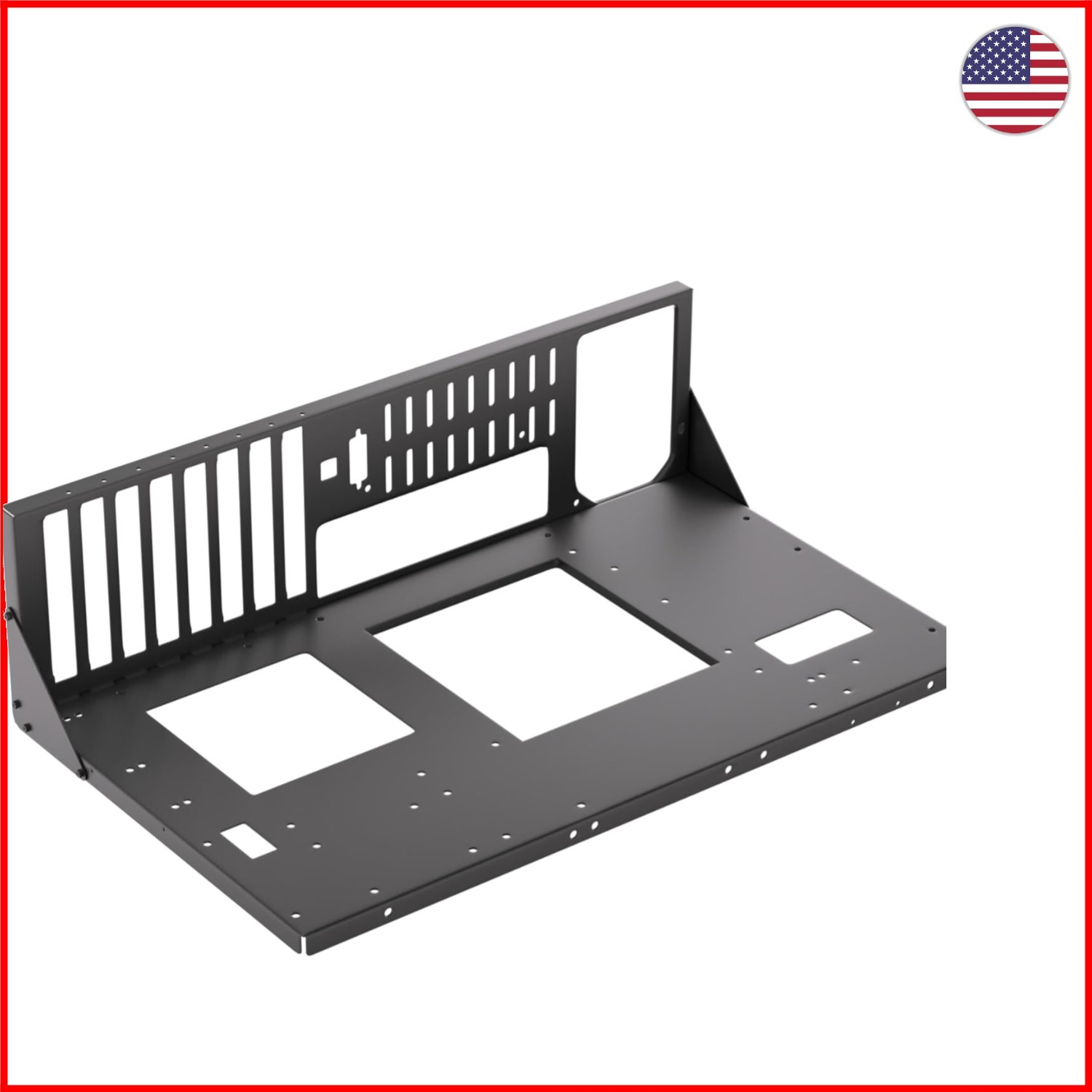 Open Air PC Case for ATX/MATX/ITX - Lightweight & Stylish Design