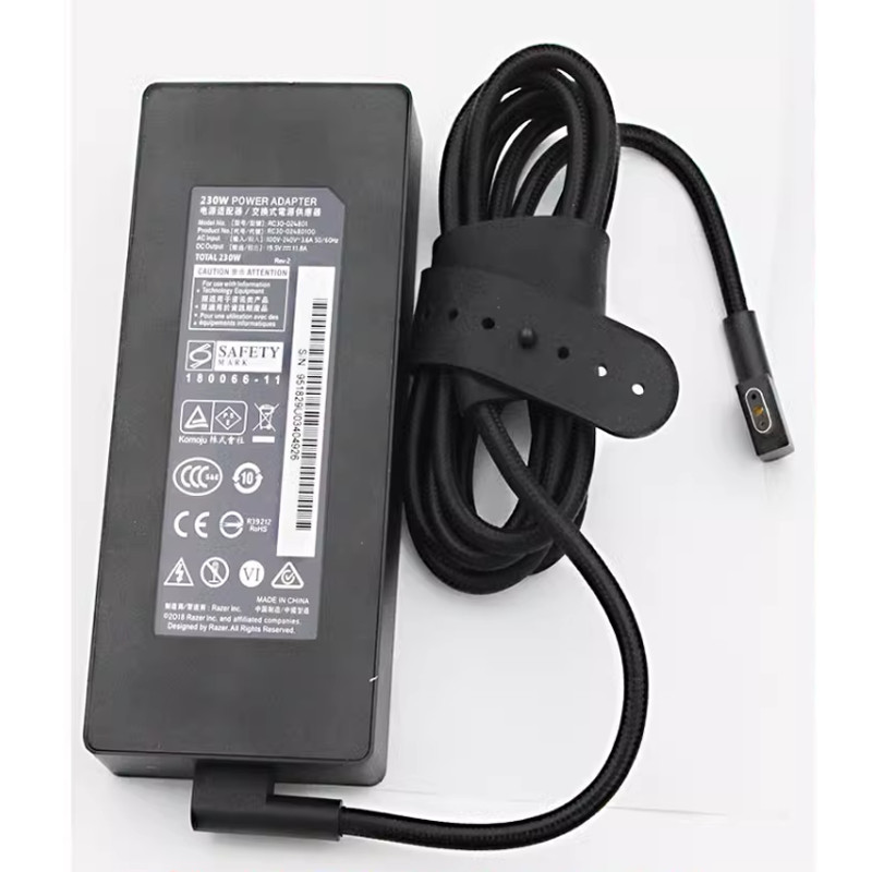 1PC Genuine Razer 230W AC Adapter For Razer Blade 15 Base 2020 RZ09-0328x Laptop