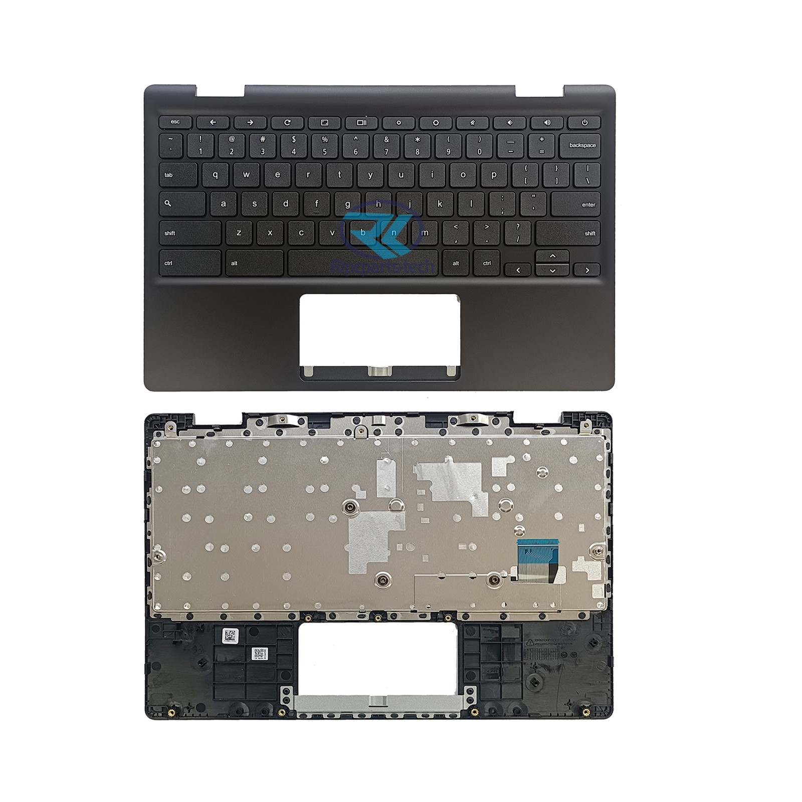 Top Cover For ASUS Chromebook 11 C204MA Palmrest Keyboard Bezel 13N1-86A0201 New