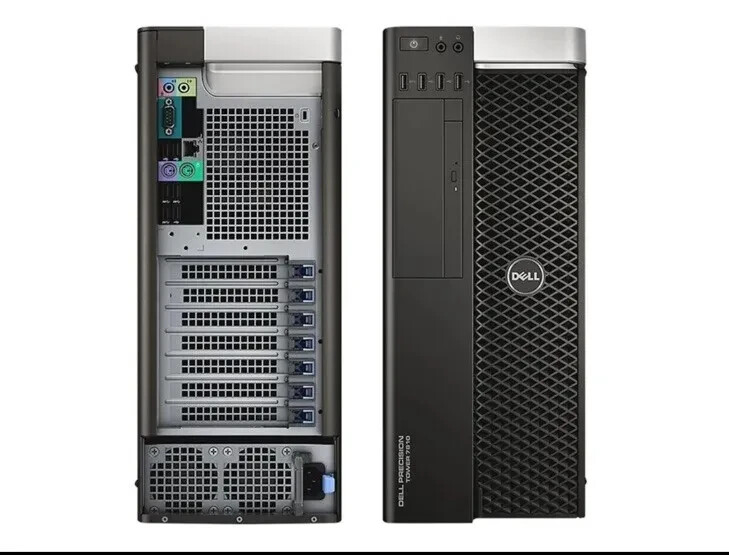 Dell Precision T7600 WORKSTATION 16GB RAM DUAL E5-2609 2.40GHZ CPU 2TB HDD WIN 1