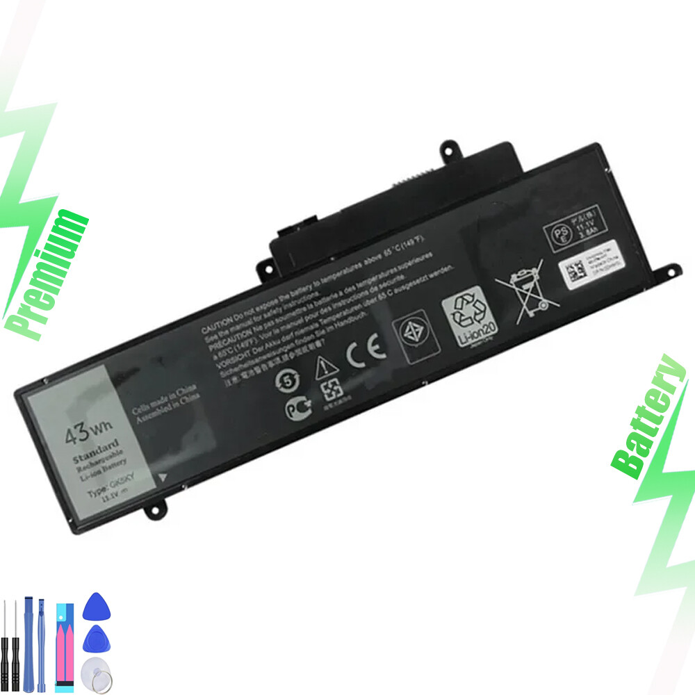 43wh GK5KY Battery for De ll Inspiron 15 7558 P55F001 7568 04K8YH 4K8YH RHN1C