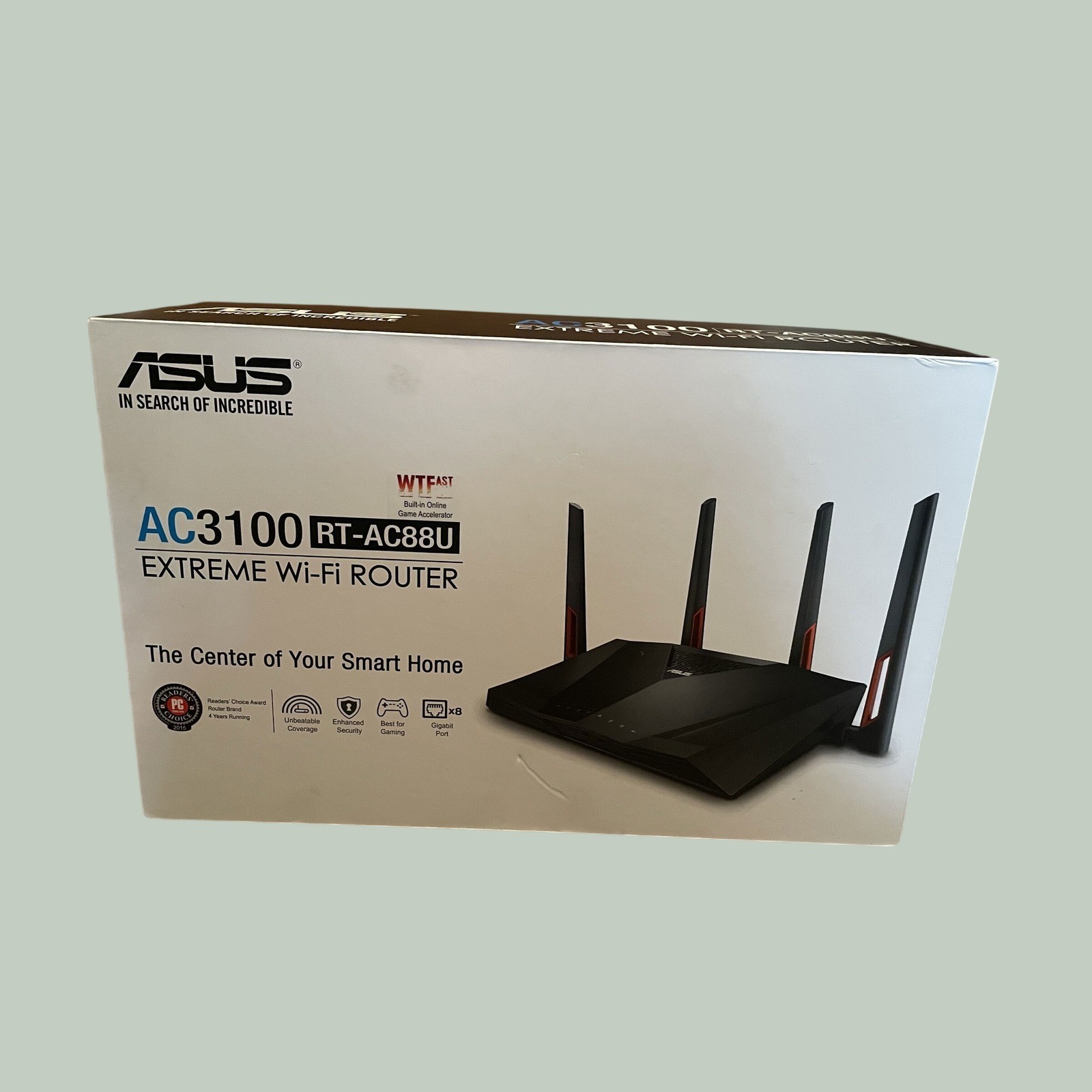 ASUS RT-AC88U AC3100 Dual Band Gigabit WiFi Gaming Router 8-Port AiProtection