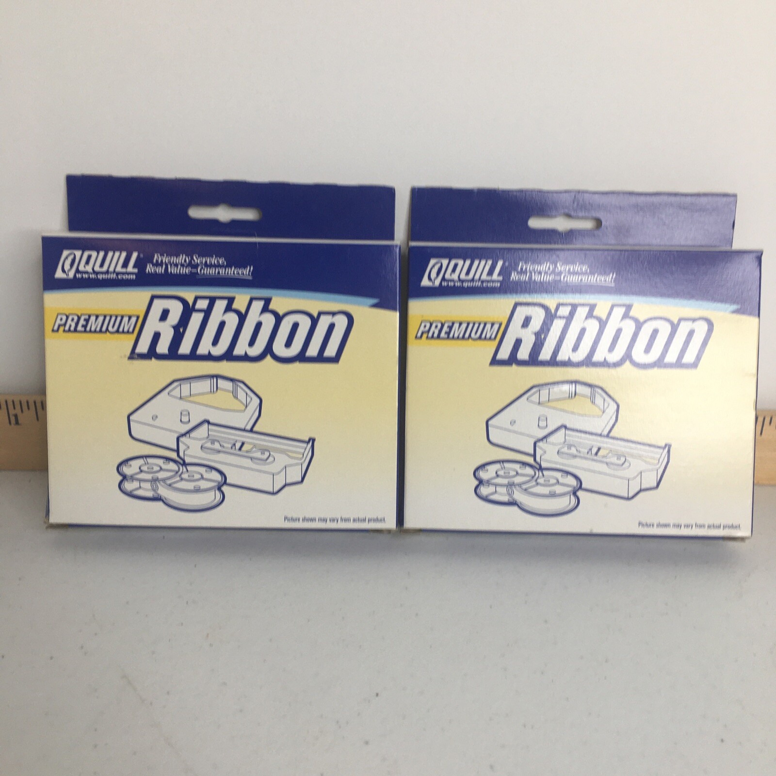 Quill Premium Ribbon 7-11307 - Black Sealed In Box Lot Of 2 Swintec Olympia Xero