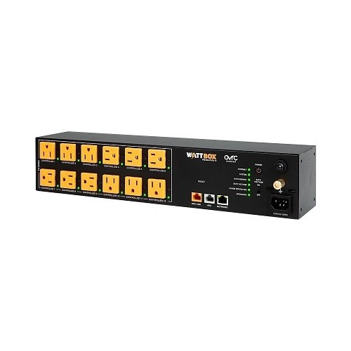 WattBox WB-800-IPVM-12 800 Series IP Power Conditioner, 12-Controlled Outlets